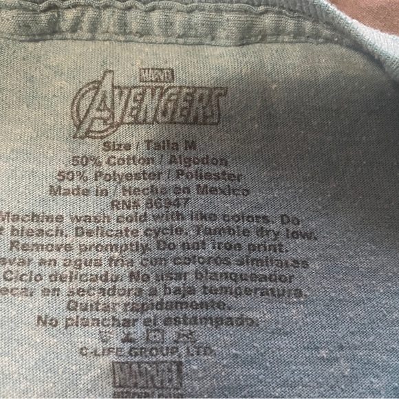 Marvel comics Captain America graphic tee men’s sz medium - Picture 3 of 9